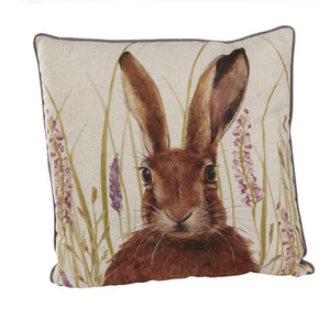 Lavender Hare Cushion