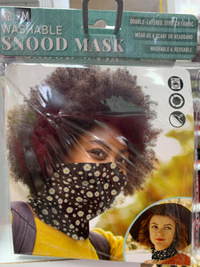 Washable Snood Mask