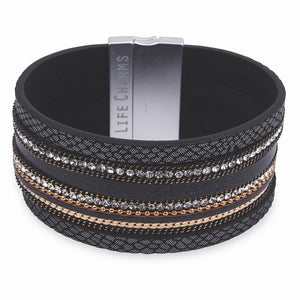 Life Charms - Beautiful Colour Wrap Bracelets