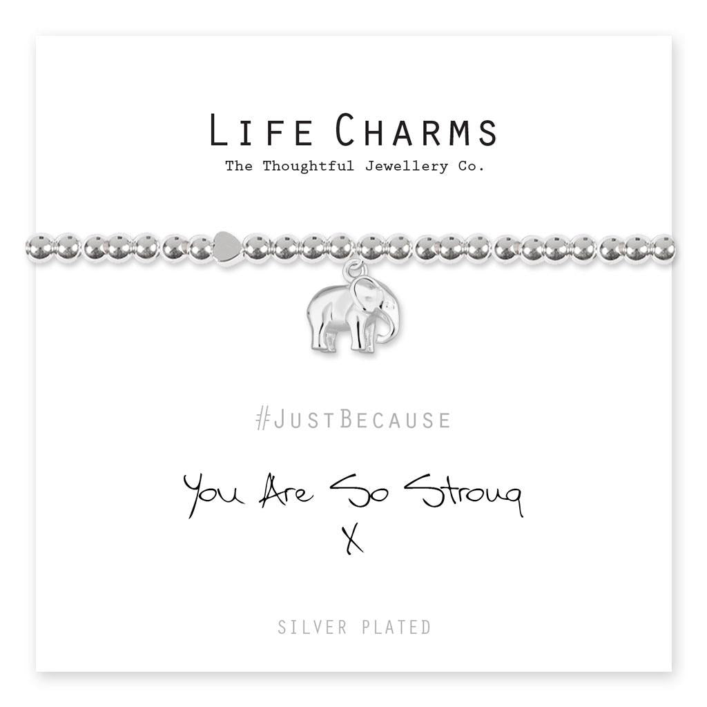 Life Charms You Are So Strong Bracelet