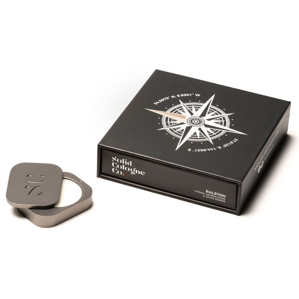Solid Cologne Co - Ralston -  Citron, Sandalwood & White Pepper