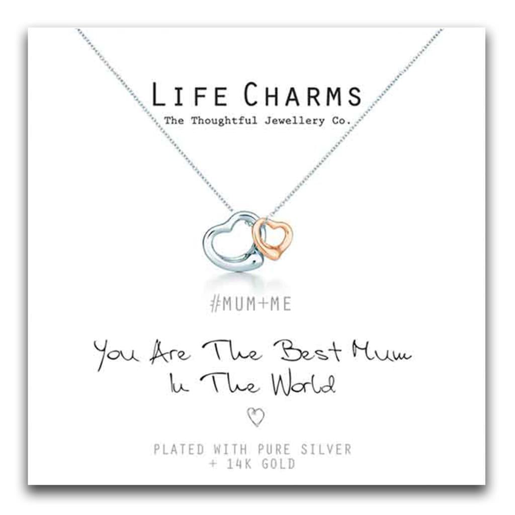 Life Charms Best Mum In The World Necklace